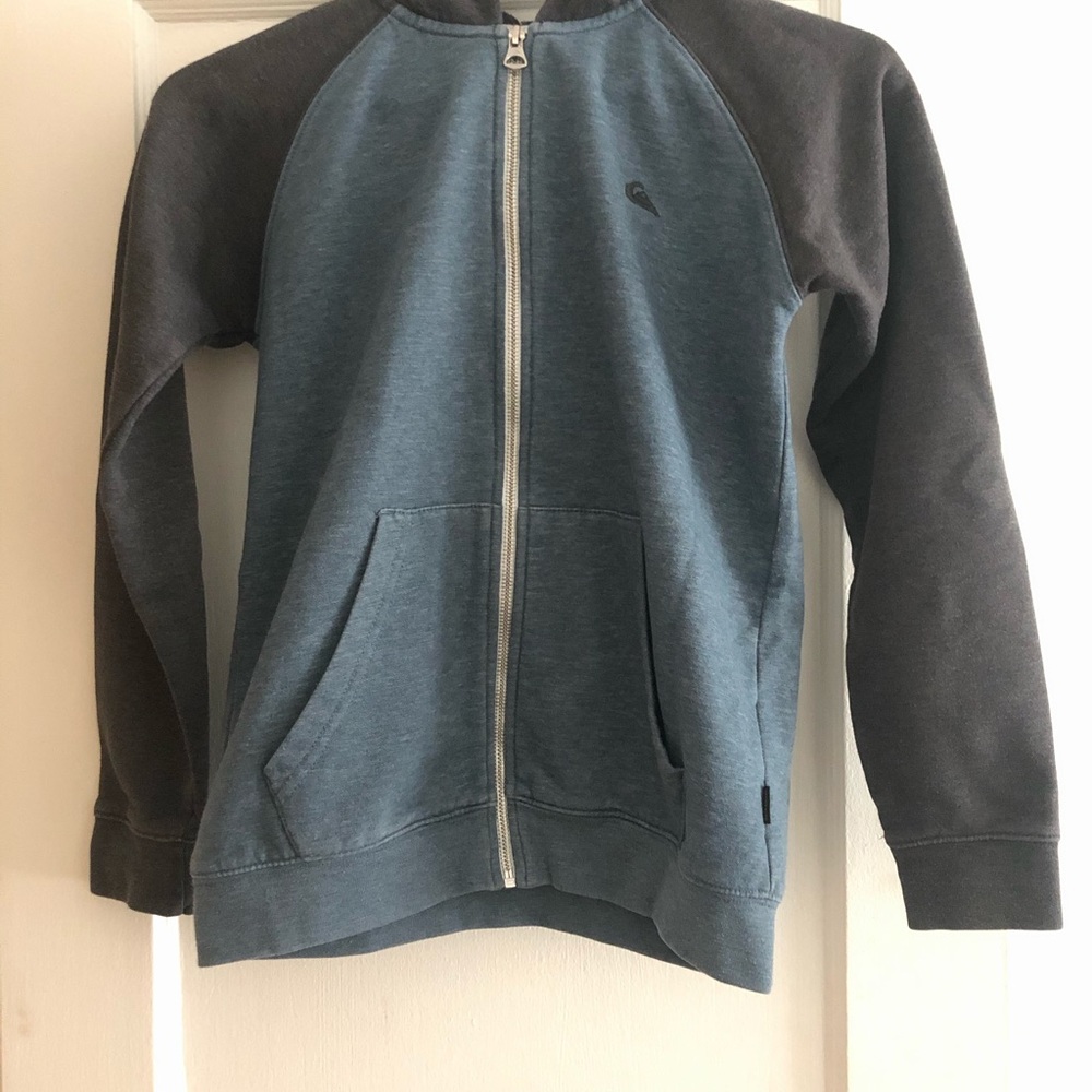 Quick Silver boys M hoodie with zipper
